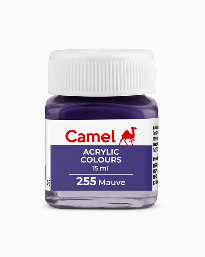 Mauve Camel Acrylic Colours